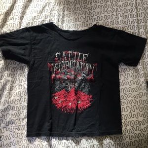 Cattle Decapitation tee shirt rock metal band